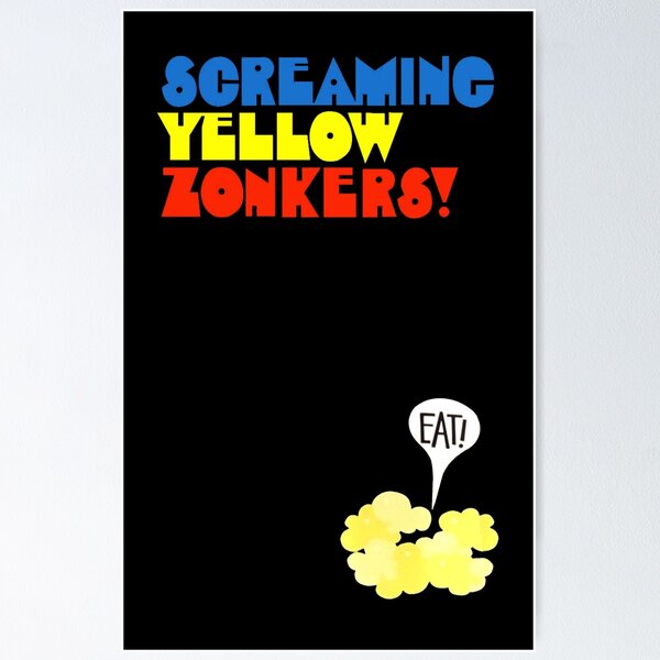 Item preview, Screaming Yellow Zonkers designed and sold by Offset Vinyl Film.