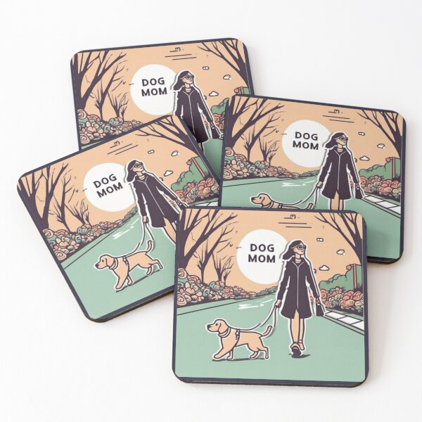 Item preview, Dog Mom Stroll designed and sold by Planetporridge.