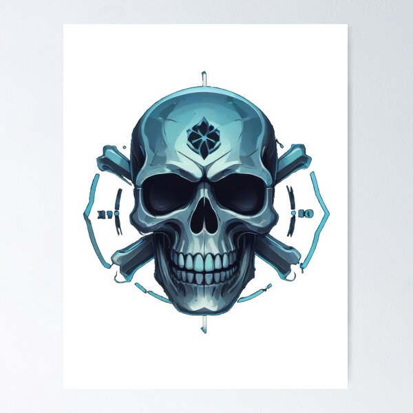 Item preview, Skull Logo designed and sold by CosmixT.
