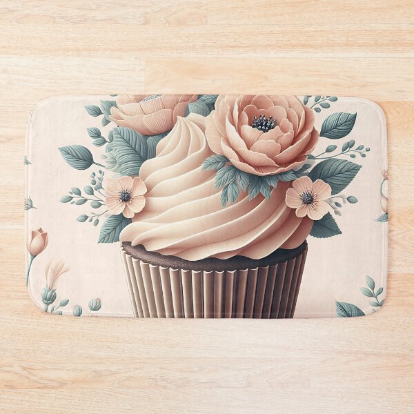 Item preview, Elegant Floral Cupcake Art designed and sold by JavisSRDesign.
