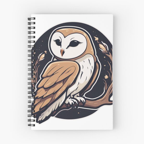 Item preview, Pretty Barn Owl designed and sold by FamiliarPufferfish.