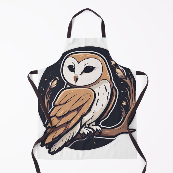 Item preview, Pretty Barn Owl designed and sold by FamiliarPufferfish.