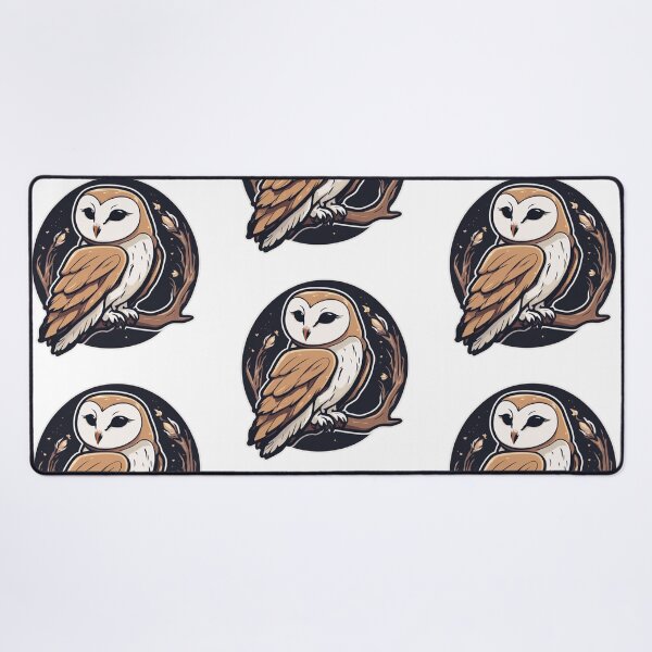 Item preview, Pretty Barn Owl designed and sold by FamiliarPufferfish.