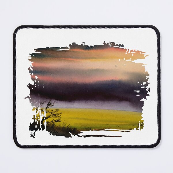 Item preview, watercolor stormy landscape effect designed and sold by SamirArt.