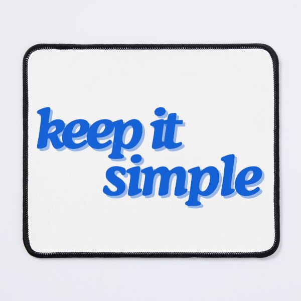 Item preview, Keep It Simple designed and sold by Torben2024.