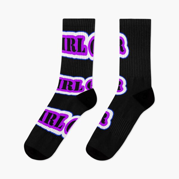 Item preview, Girl Gamer Words in Purple Black White x 3 designed and sold by Beachy.