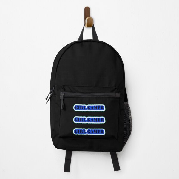 Item preview, Girl Gamer Words in Blue Black White x 3 designed and sold by Beachy.