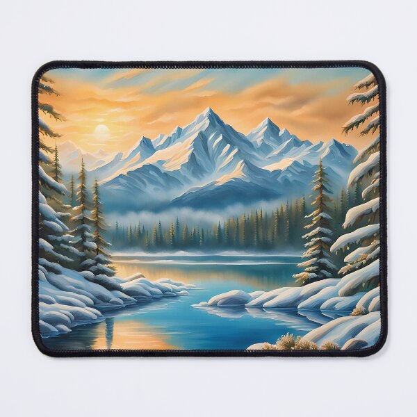 Item preview, River,snow and mountains designed and sold by Grandcreators.