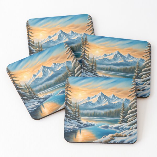 Item preview, River,snow and mountains designed and sold by Grandcreators.