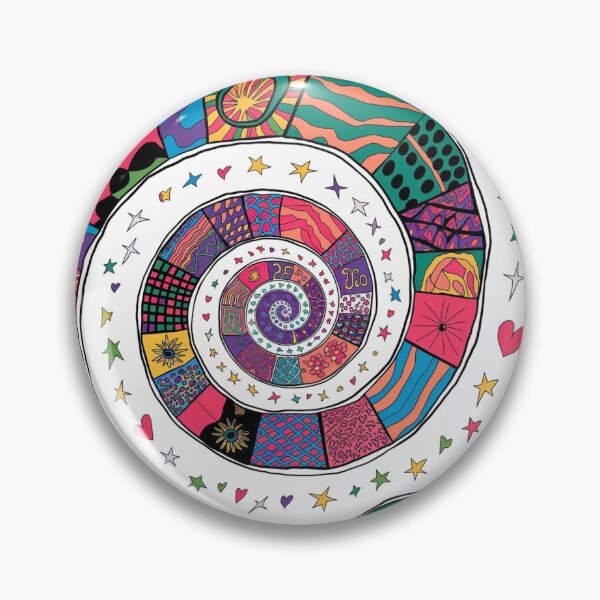 Item preview, Modern Geometric Spiral Pattern designed and sold by XquisiteFashion.