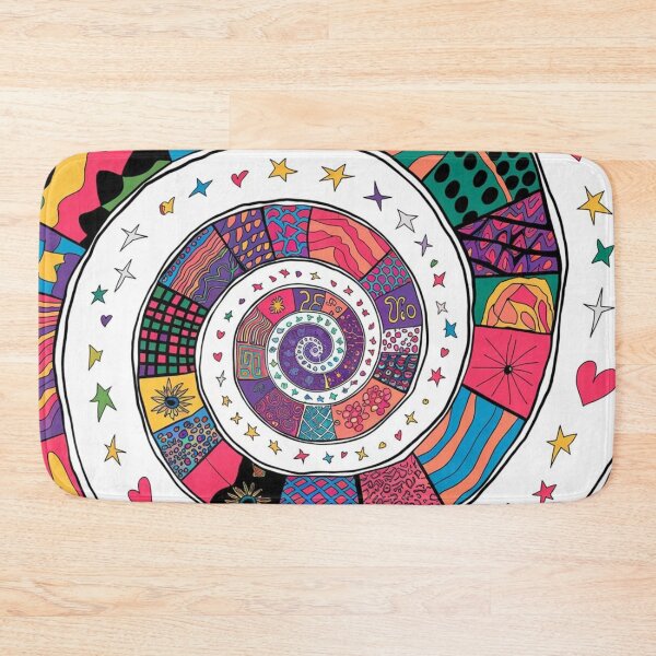 Item preview, Modern Geometric Spiral Pattern designed and sold by XquisiteFashion.