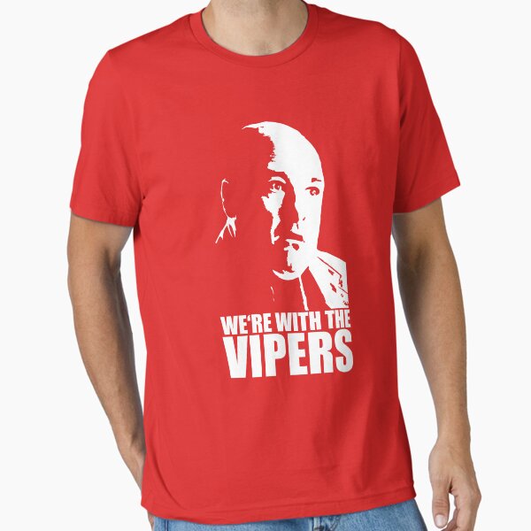 Aperçu de l'œuvre Sopranos Tony Soprano nous sommes avec le t-shirt Vipers blanc créée et vendue par theshirtnerd.
