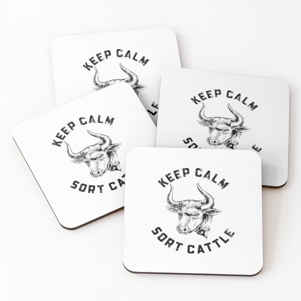 Item preview, Keep calm sort cattle designed and sold by TeesbyAngela.