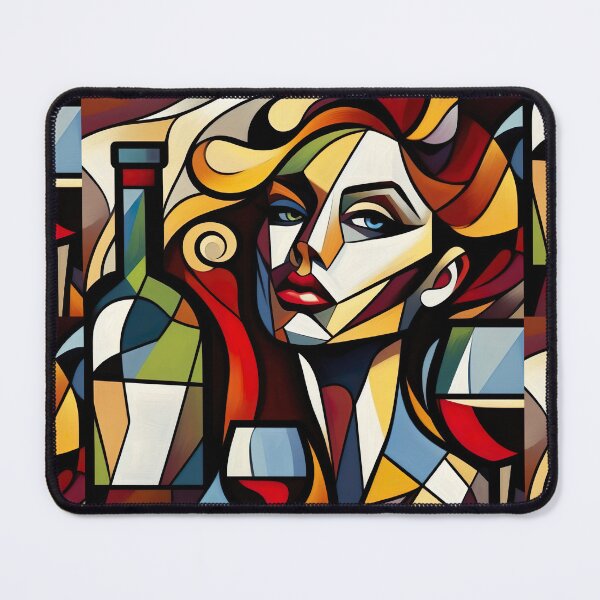 Item preview, Wine And Women Collection Cubism Art No:11 designed and sold by SofyaliArt.