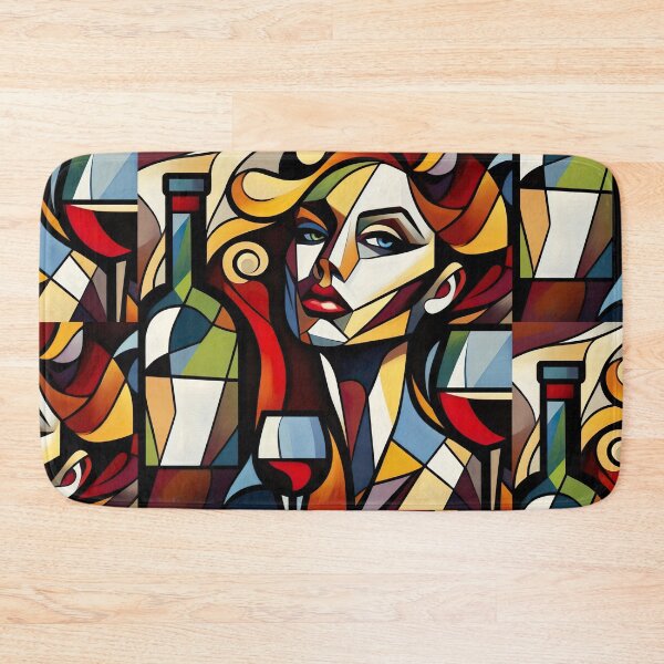Item preview, Wine And Women Collection Cubism Art No:11 designed and sold by SofyaliArt.