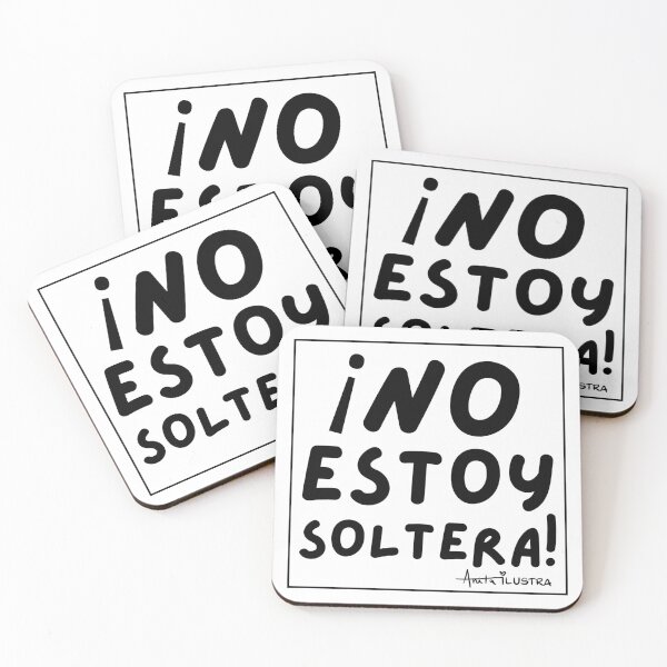 Item preview, ¡NO ESTOY SOLTERA! designed and sold by anitagarciast.