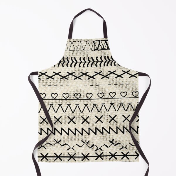 Item preview, Sewing Stitch Patterns on Textured Fabric Effect Background  designed and sold by Nancyanna.