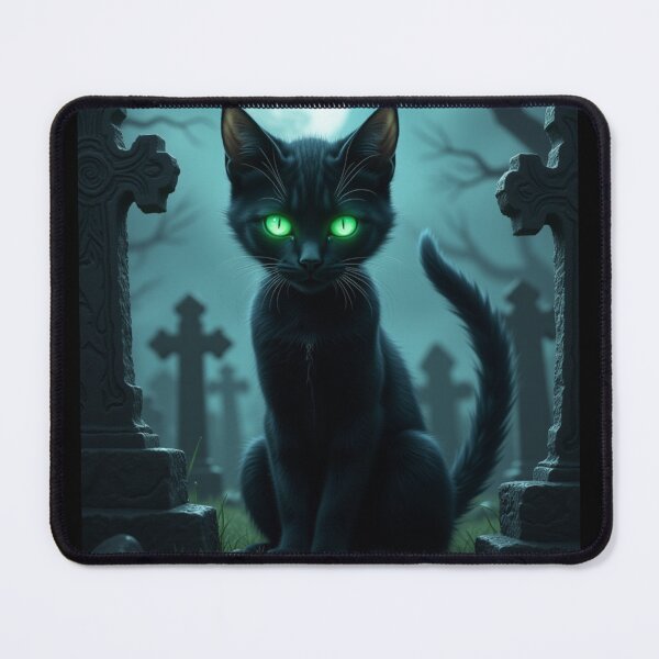 Item preview, Undead and Purring Halloween Cat designed and sold by JustCrazyPigeon.
