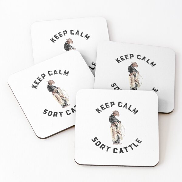 Item preview, Keep calm sort cattle cowgirl designed and sold by TeesbyAngela.
