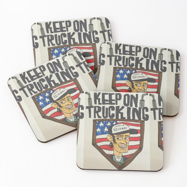 Item preview, KEEP ON TRUCKING  designed and sold by Clinton James Weydert.