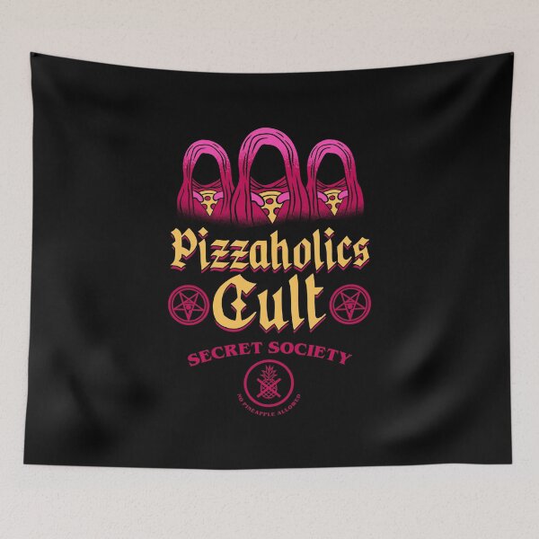 Item preview, Pizzaholics Cult Secret Society  designed and sold by sachpica.