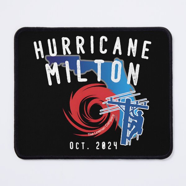 Item preview, Hurricane Milton Lineman Storm T-Shirt, American Lineman Journeyman designed and sold by SaboCollita.