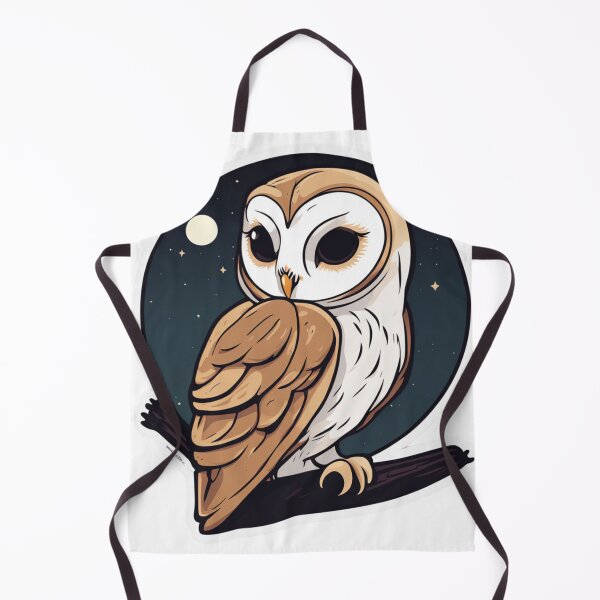 Item preview, Barn Owl at Night designed and sold by FamiliarPufferfish.