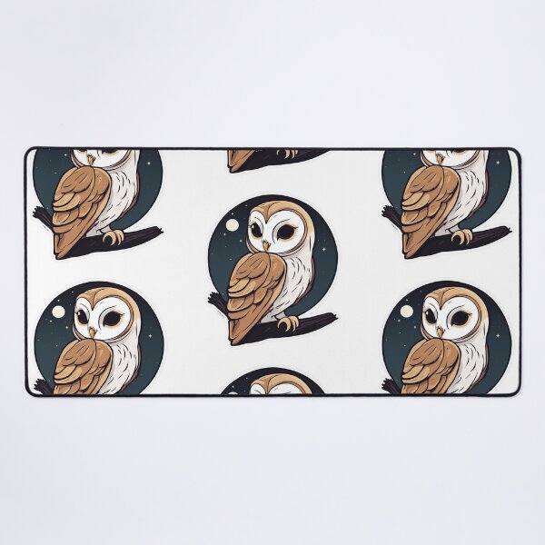 Item preview, Barn Owl at Night designed and sold by FamiliarPufferfish.