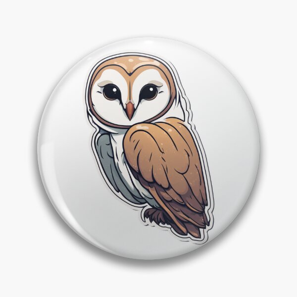 Item preview, Attentive Barn Owl designed and sold by FamiliarPufferfish.