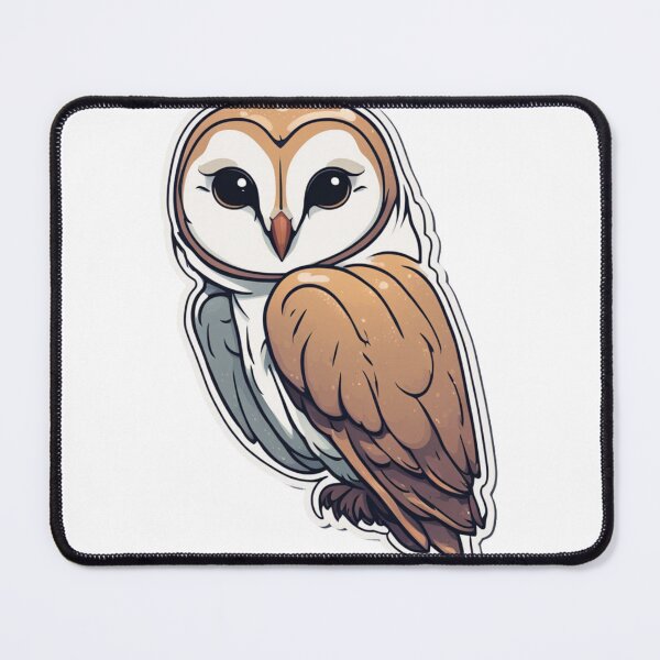 Item preview, Attentive Barn Owl designed and sold by FamiliarPufferfish.