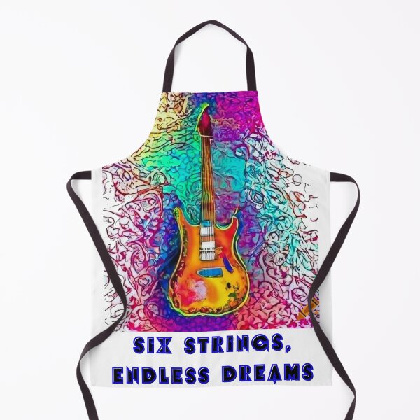 Item preview, Six Strings, Endless Dreams: Inspiring Design for Guitar Enthusiasts designed and sold by AlienTechs.