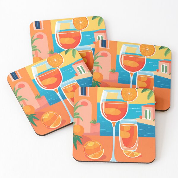 Item preview, Aperol Spritz Cocktail  designed and sold by RebeccaReiss.