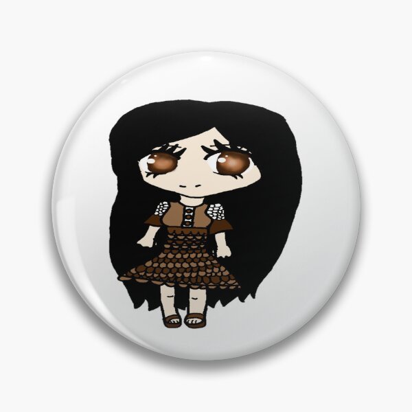 Item preview, Gorgeous Chibi With Jet Black Hair designed and sold by Rainbowland123.