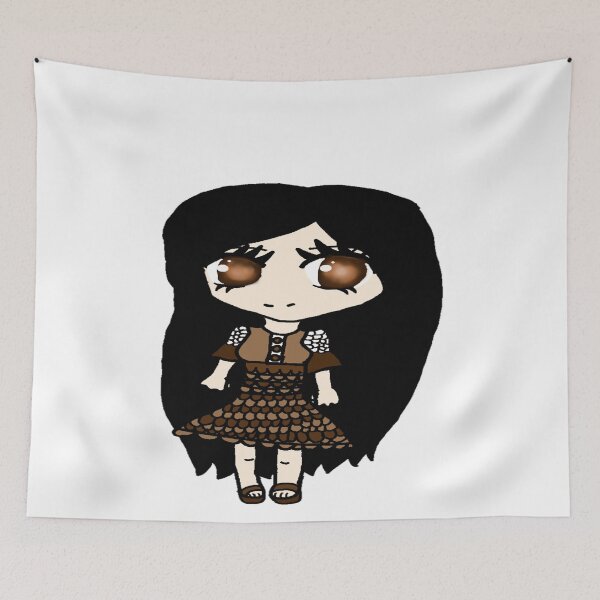 Item preview, Gorgeous Chibi With Jet Black Hair designed and sold by Rainbowland123.