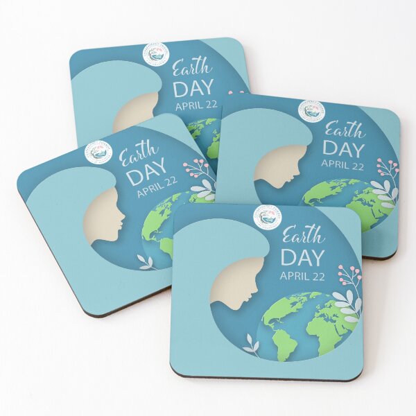 Item preview, Conservancy Friends of Aquarina Earth Day Logo Square designed and sold by AquarinaFL.