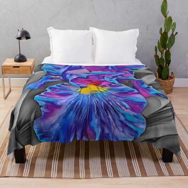 Item preview, Blue Iris Color Pop designed and sold by BloomingbySJ.