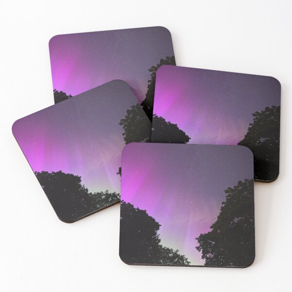 Item preview, Aurora Borealis - Purple Night Sky designed and sold by TheNordicNature.