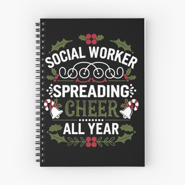 Item preview, Social Worker Christmas Sweatshirt, Xmas Social Worker Hoodie, School Social Work Sweater, Social Work Shirt Case Manager Gift For Counselor designed and sold by Simplehue.