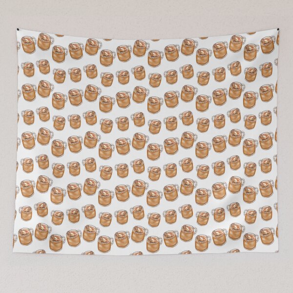 Item preview, Apple Cider Glasses - White designed and sold by HB Loves Crafts.