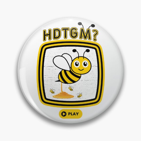 Item preview, Funny Bee Tv - HDTGM designed and sold by MALIKABO.