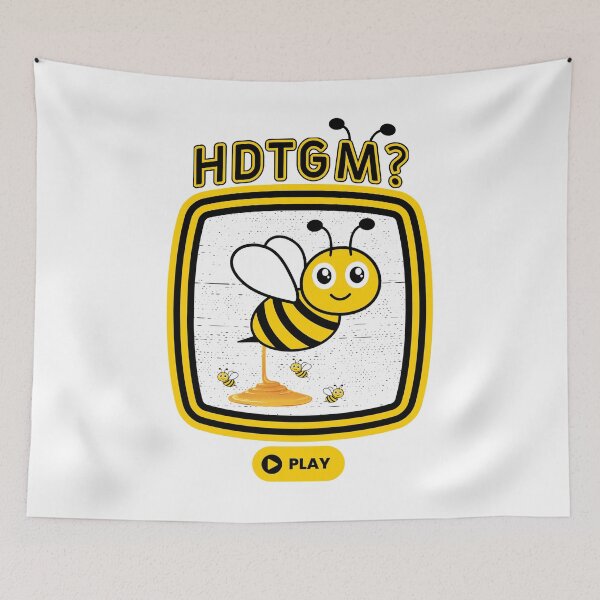 Item preview, Funny Bee Tv - HDTGM designed and sold by MALIKABO.
