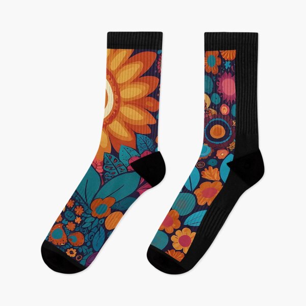 Item preview, 60s STYLE GROOVY HIPPY FLOWER POWER ART designed and sold by Jt41.