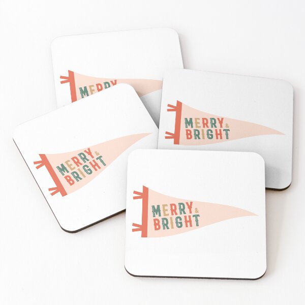 Item preview, Merry & Bright Pennant designed and sold by hat247.
