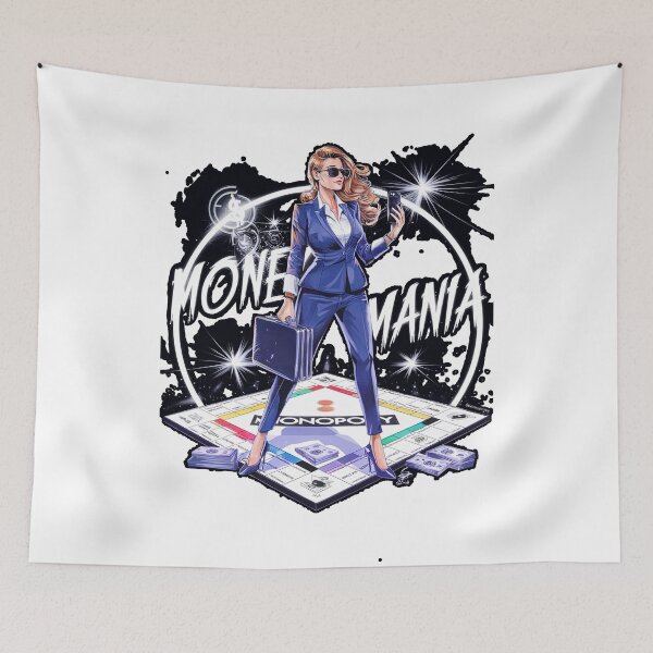 Item preview, Money Mania – Businesswoman Monopoly designed and sold by MilicaT.