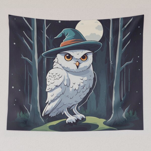 Item preview, Magical Snowy Owl designed and sold by FamiliarPufferfish.
