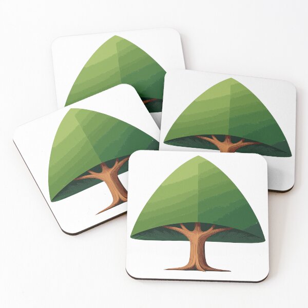 Item preview, Minimalistischer Baum im geometrischen Stil designed and sold by BysonDesigns.