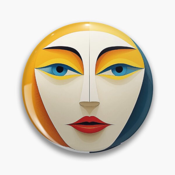 Item preview, Abstraktes Gesicht im minimalistischen Design designed and sold by BysonDesigns.