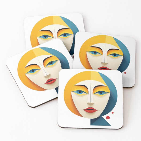 Item preview, Abstraktes Gesicht im minimalistischen Design designed and sold by BysonDesigns.