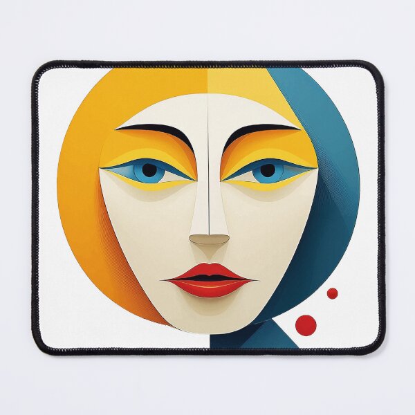 Item preview, Abstraktes Gesicht im minimalistischen Design designed and sold by BysonDesigns.