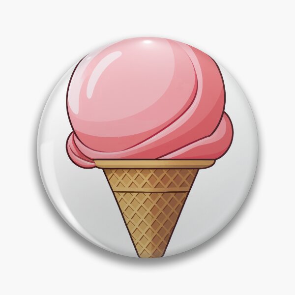 Item preview, Minimalistisches Eis in Waffel im geometrischen Stil designed and sold by BysonDesigns.